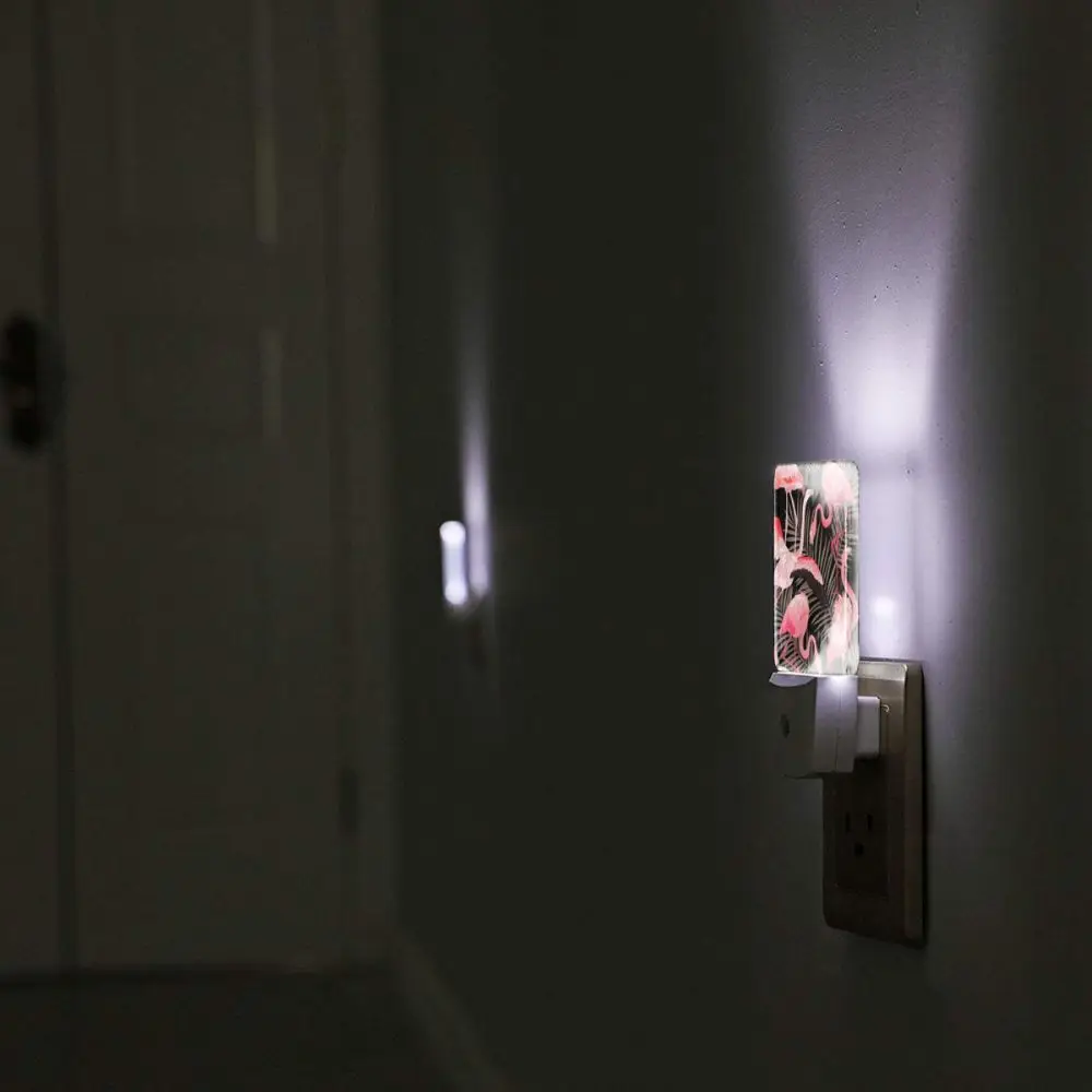 

Flamigo Color-Changing LED Night Light Plug-in Dusk-to-Dawn Home Dcor for Kids Ideal for Bedroom Bathroom Nursery Kitchen Base