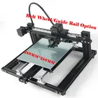 Настольный лазерный мини-робот для рисования, портативный плоттер с алюминиевой рамкой и расширенным лазерным гравировкой, мобильный сенсорный экран