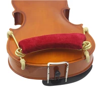 3 colors professional soft violin shoulder rest pad for 34 44 violin spring shoulder musical violin instrument tool