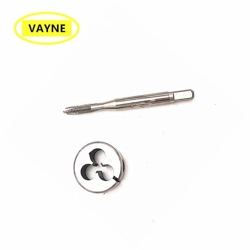 Британский станок или ручной метрический кран 2 шт. Набор круглых штампов