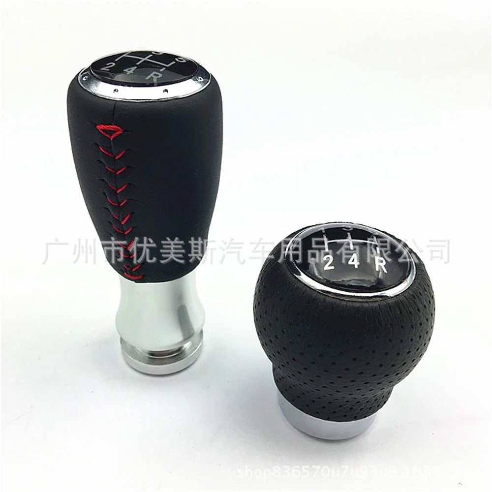 

Универсальный 5-скоростной ручной рычаг переключения передач из алюминиевой кожи для автомобиля
