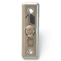 36v dc stainless steel door exit push button exit switch for door access control system exit release button switch entry door