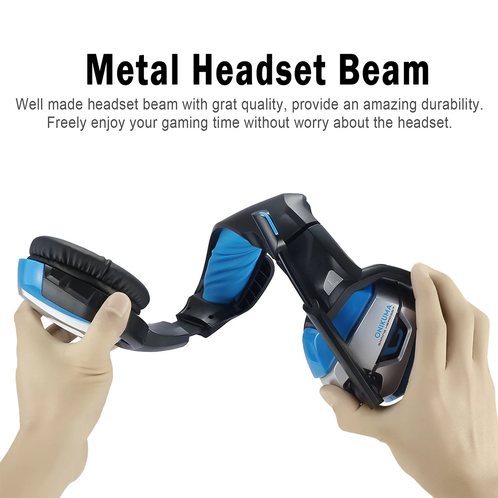 

K5 bass gaming headset with microphone LED two colors with LED Lights 114 dB 3.5mm Surround Sound Deep Bass K5 Gaming Headphones