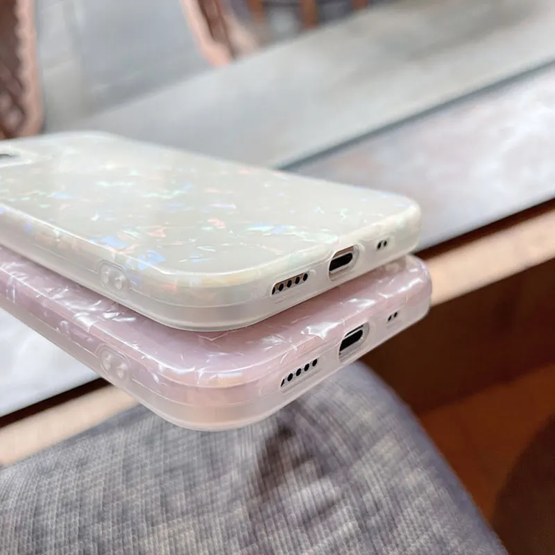 Crown Custom Name Phone Case Love Heart Pattern For iPhone 11 12 Pro Max 6 6S 7 8 Plus X XS Max XR Mini Shell Texture Sparkling