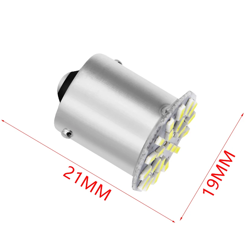 1 PCS 12V 1156 1157 22SMD P21W BA15S BA15D LED Bulbs Car Headlights Brake Lights Reversing Turning Parking | Автомобили и