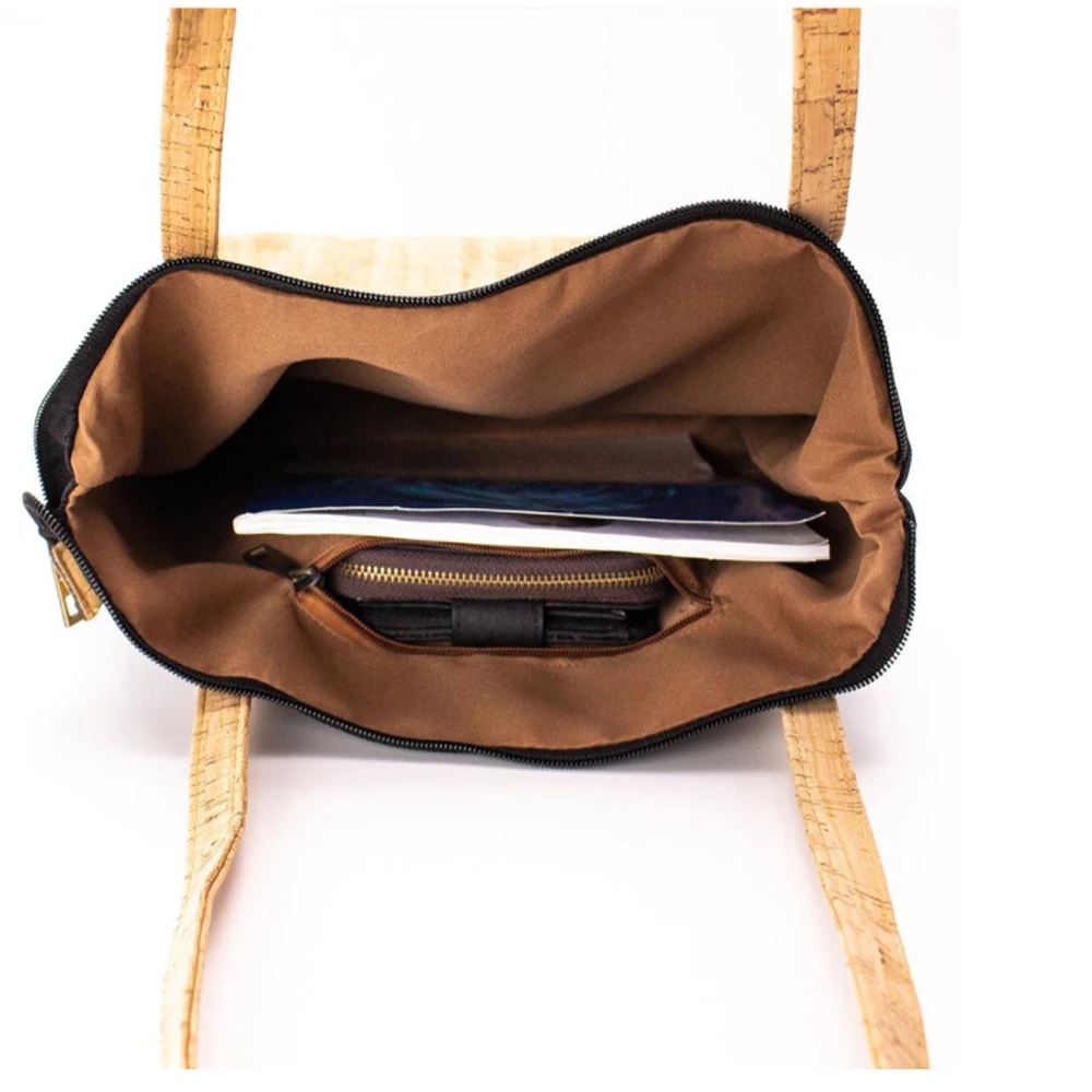 

Women's Canvas Cork , Renewable Environmental Protection Fashion Large-Capacity Trendy PrintedHandbags