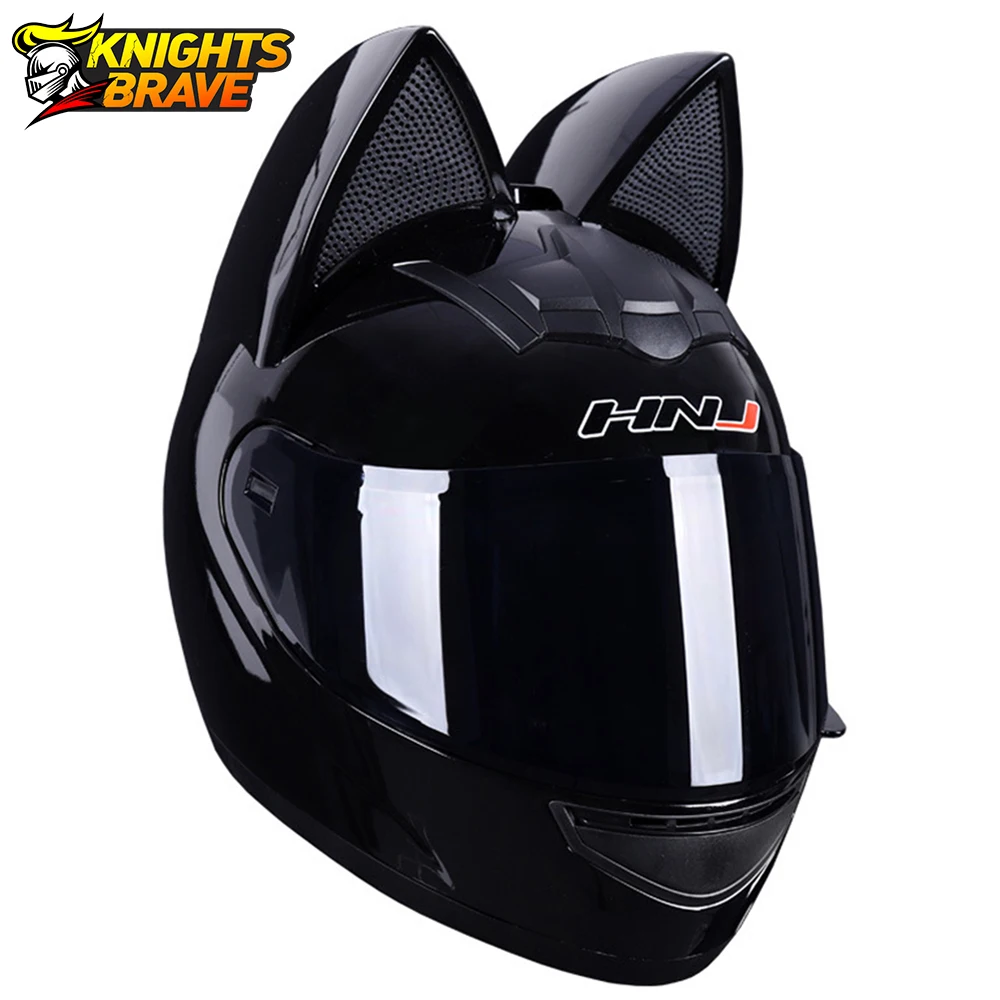 HNJ Motorcycle Helmet Men Women Casco Moto Personality Full Face Moto Helmet Motocross Capacete Casque Black Capacete Moto