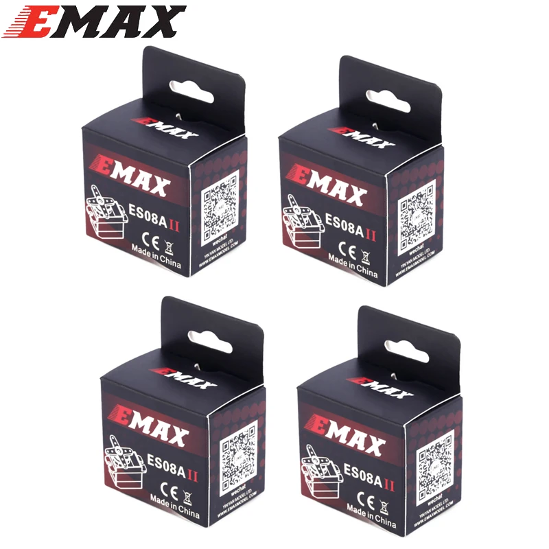 EMAX ES08A II Mini Plastic Gear Аналоговый сервопривод 1 8 кг/сек для моделей RC | Игрушки и хобби