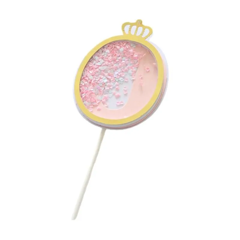 

Birthday Number Cake Candle Sequins Digital Candle Cake Topper Girls Boys Baby Party Supplies Decoration