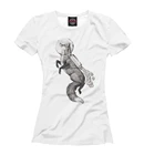 Футболка женская Лиса Космонавт (Лисы)