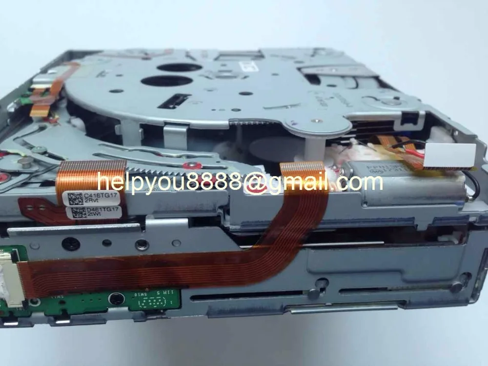 Alpine 6CD/DVD механизм чейнджер без PCB для Mercedes SLK350 280 ML350 GL450 COMAND NTG4 HDD навигации W204 C class