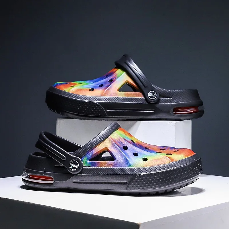 

X177 Shoes Fashion Sandals EVA Unisex Quick Dry Casual Slippers Garden Shoes Mules Antiskid