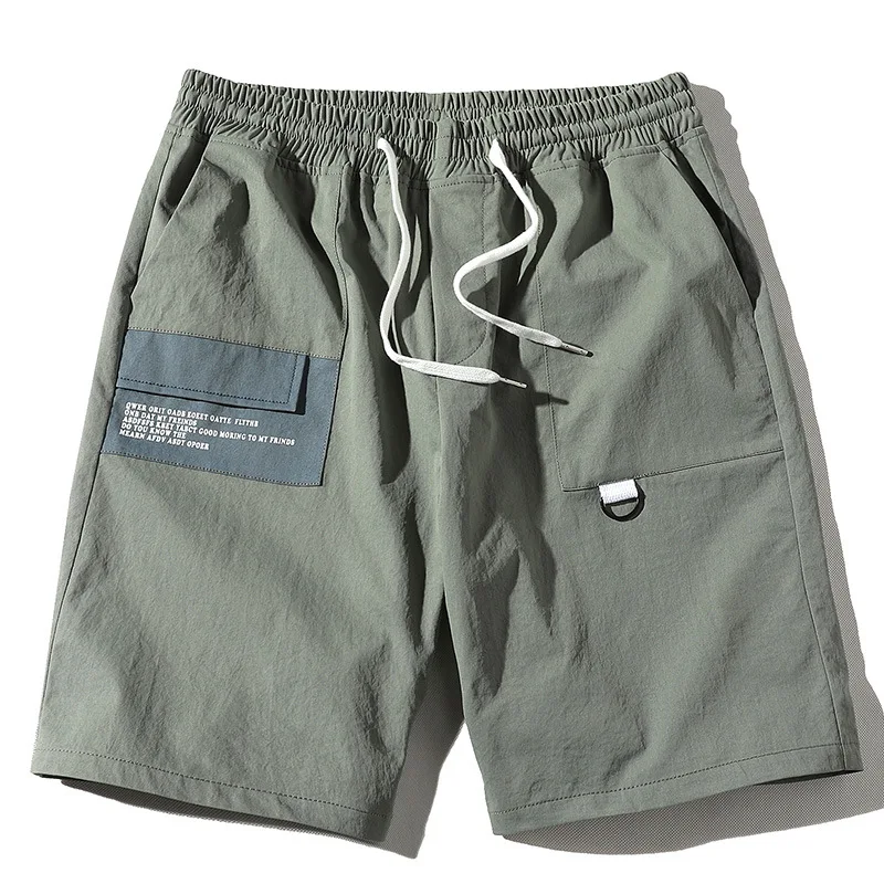 

2021 Urban Men's Shorts Casual Loose Korean Version of The Trend Of Summer Leisure Beach Pants Thin Outside The Five-cent Pants