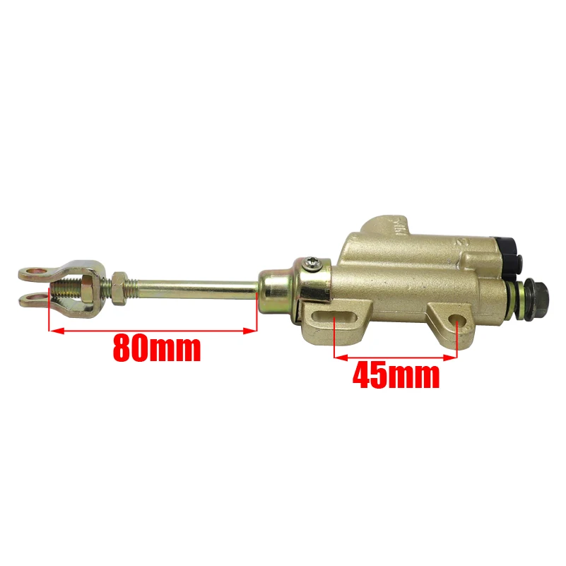 

Rear Black Silver Golden Foot Hydraulic Brake Master Cylinder Pump for Motorcycle Dirt Pit Bike ATV