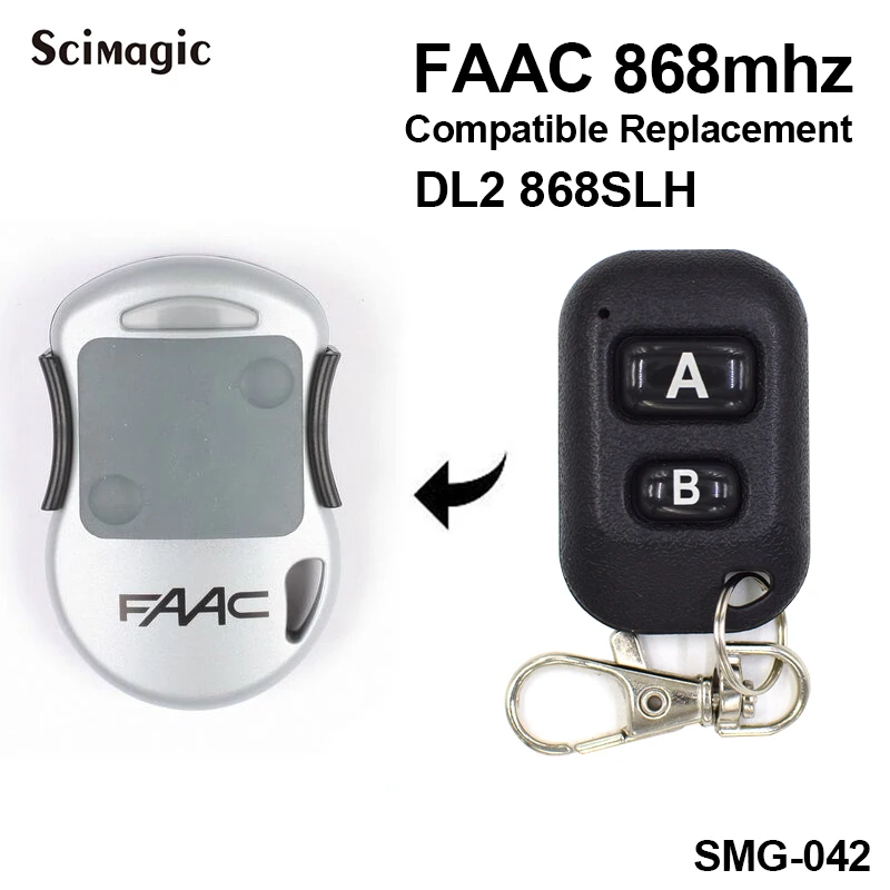 FAAC DL2 868SLH 2 канала дистанционное управление 868 МГц гаражные ворота дистанционное управление FAAC