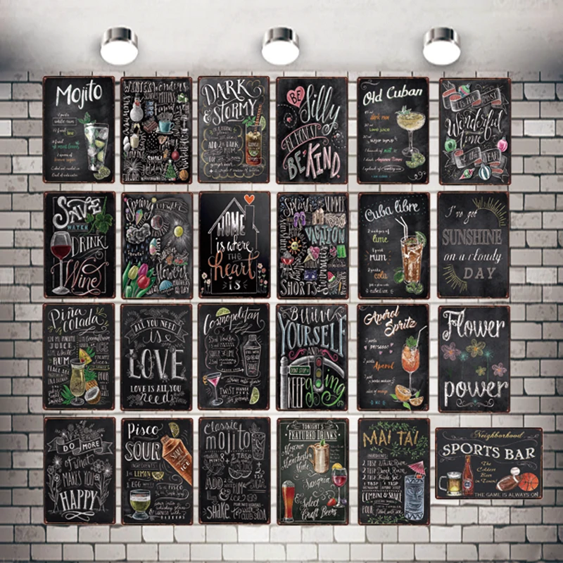 Домашняя Милая домашняя декоративная доска винтажная табличка настенное