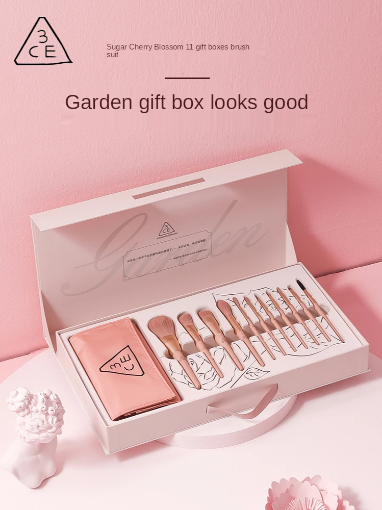 Набор косметических кистей в коробке 3 или 8 штук | Дом и сад