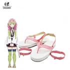 ROLECOS аниме Kanroji Mitsuri косплей обувь розовые женские сандалии Kanroji Mitsuri обувь для косплея ботинки