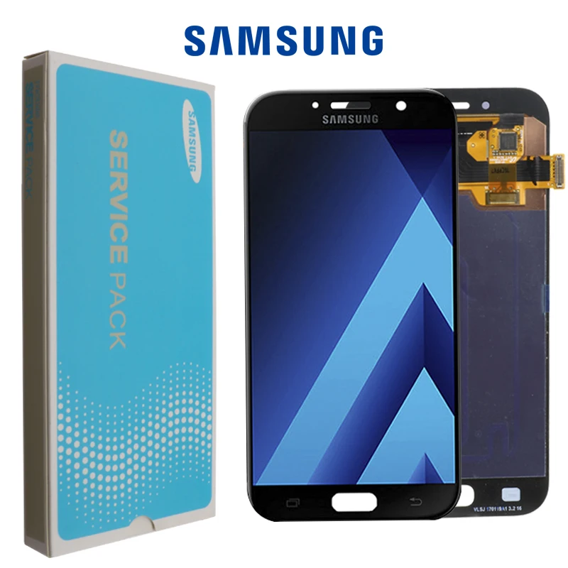 Для Samsung Galaxy A3 a320 A320F A320M A320Y ЖК-дисплей с сенсорным экраном дигитайзер сборка Замена яркости