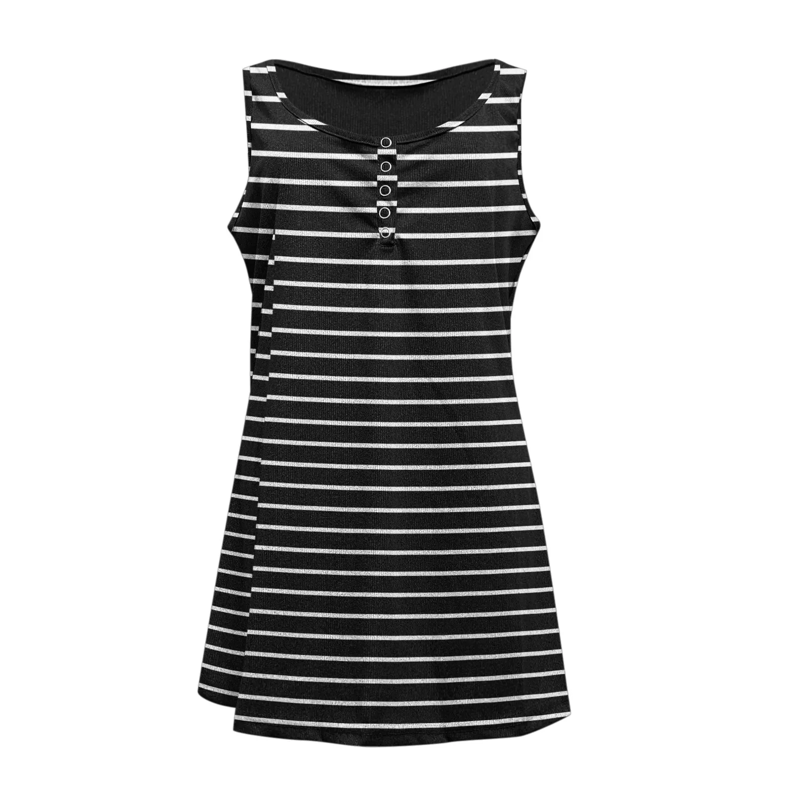 Майка женская с глубоким U-образным вырезом пикантный Элегантный жилет в полоску