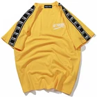 LACIBLE Футболка мужская хип-хоп с принтом, ленты для короткий рукав японский самурайский футболка Повседневное хлопковые топы футболки для девочек в стиле Харадзюку уличная футболка