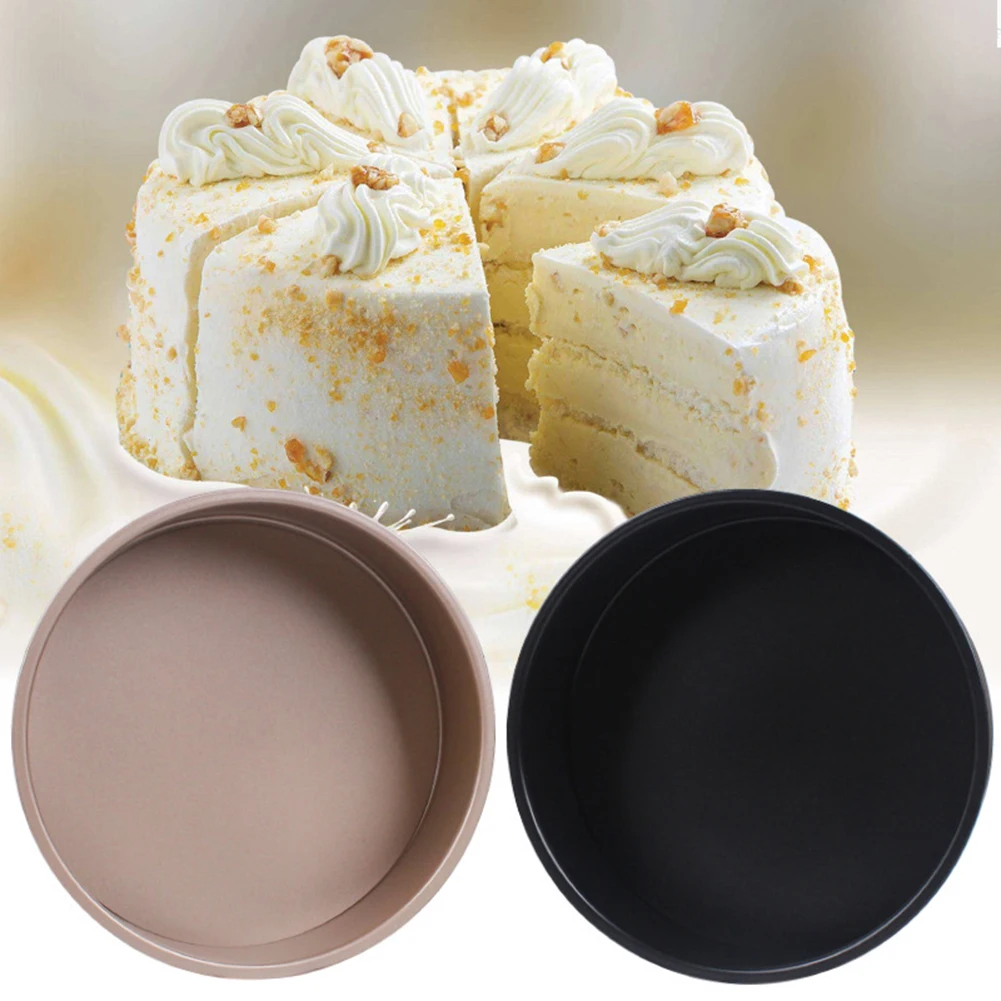 Антипригарная круглая форма для торта из нержавеющей стали противень выпечки