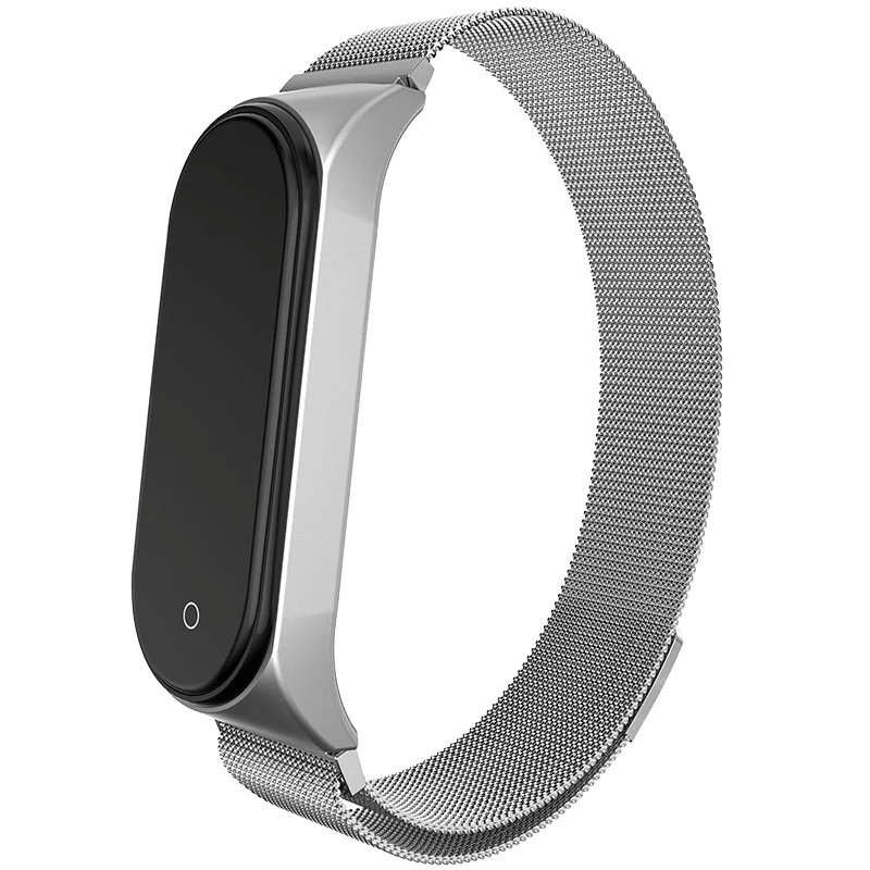 Магнитный браслет для Mi Band 3 и 4 металлический смарт Xiaomi mi band Xiami Xaiomi Xaomi