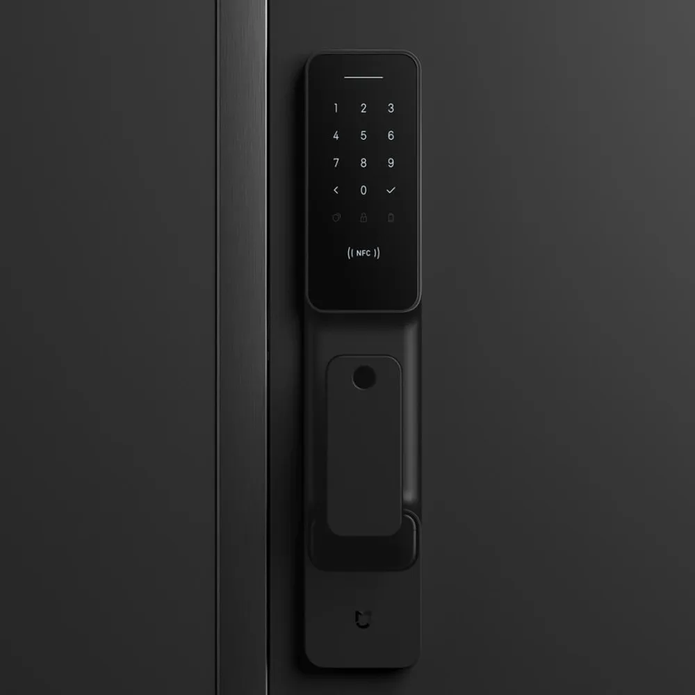 

Xiaomi Mijia Push Pull Smart Door Lock Fingerprint Passpord Bluetooth NFC Unlock APP Control Intelligent Linkage Ai Smart Home