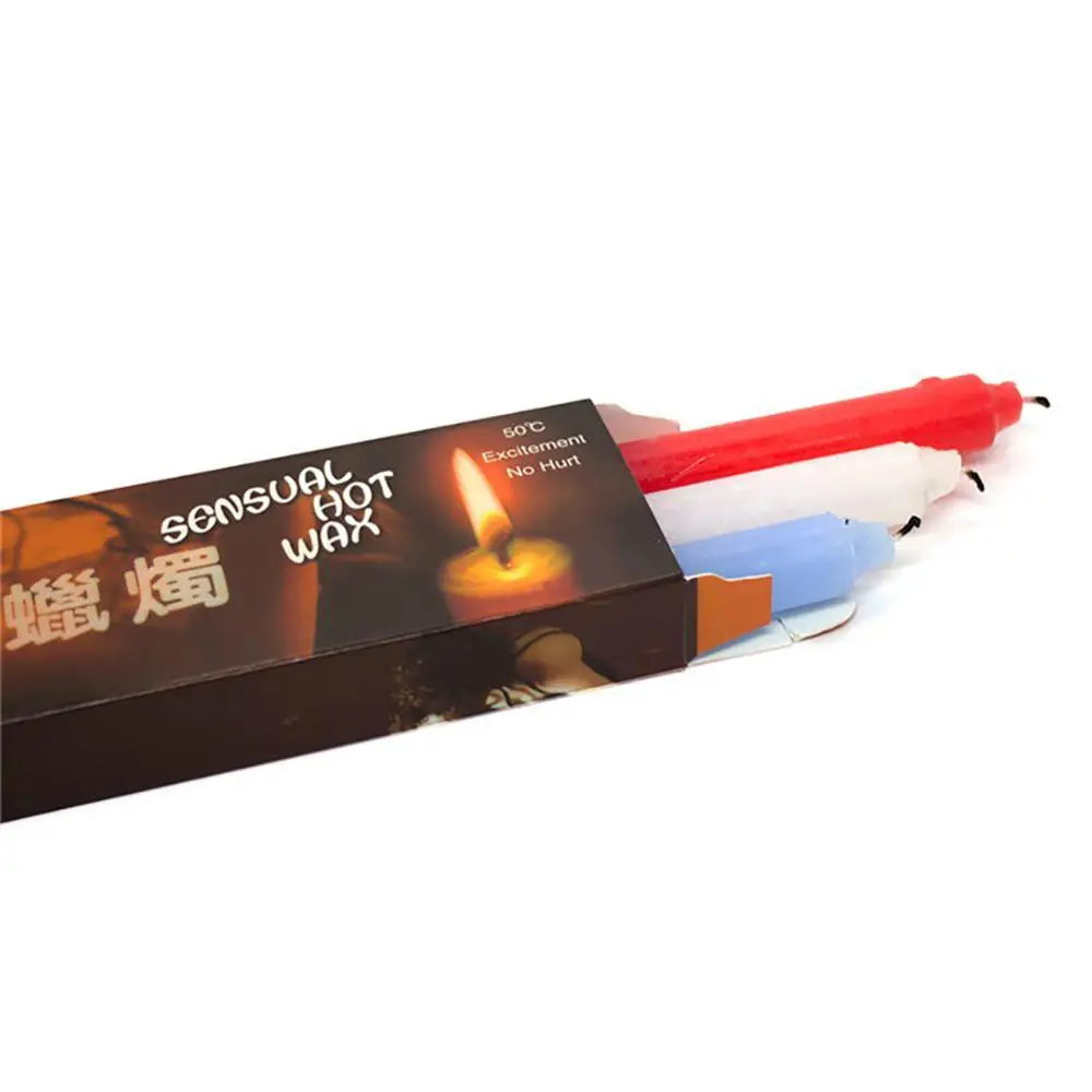 3 шт. в упаковке Женский БДСМ свеча с низкой температурой|Массажные свечи| |