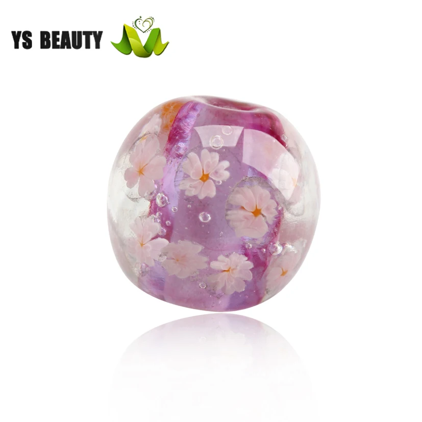 Фиолетовые стеклянные бусины Smallcherry производитель стеклянных бусин Tianjin сделай