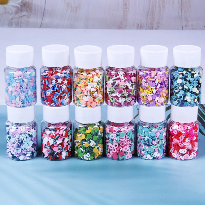 

Mixed 3D Fruit Slices Sticker Polymer Clay DIY Designs Soft Pottery Lemon Nail Art Sliders Nails Art Decors Women Tips Manicure