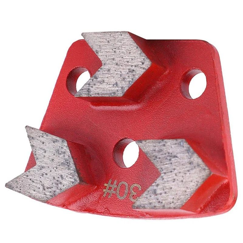 

30 Grit Metal Bond Scraper Trapezoid Diamond Floor Grinding Pad Disc for Removing Adhesives Spots Joints