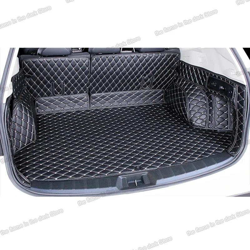 Leather Car Trunk Mat Cargo Liner for Subaru forester Sk 2019 2020 2021 2022 Rug Carpet rear boot interior accessories auto | Автомобили и
