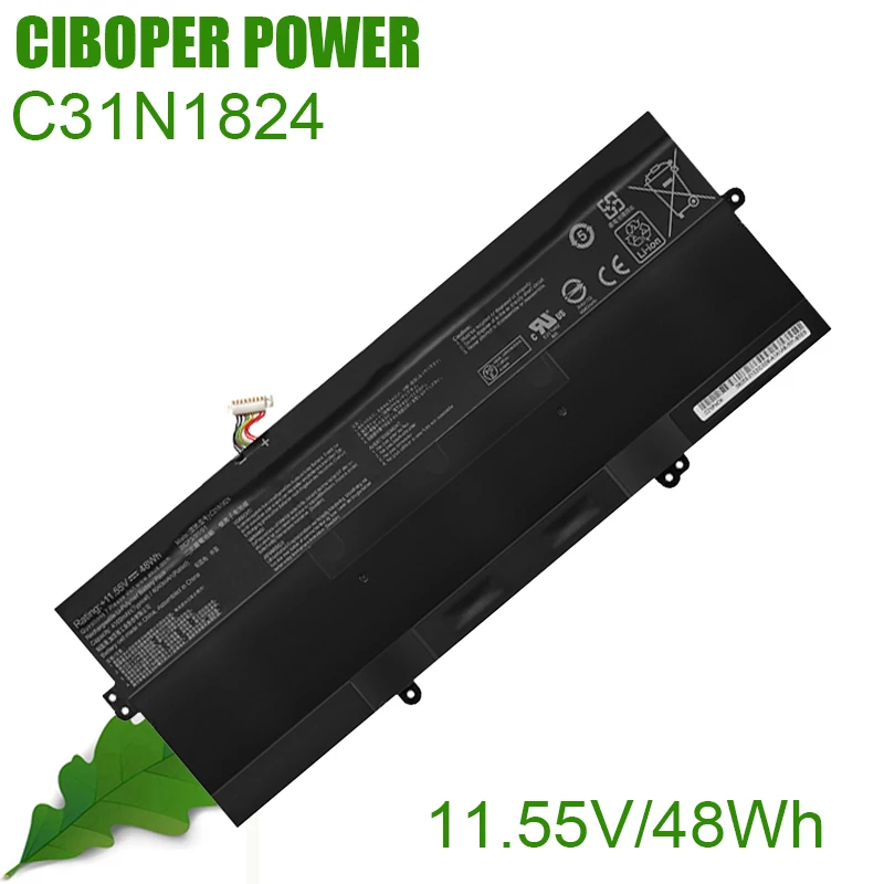 CP Original Laptop Battery C31N1824 11.55V 48Wh For Chromebook Flip C434TA C434 C434TA-1A C31N1824 l  Notebook