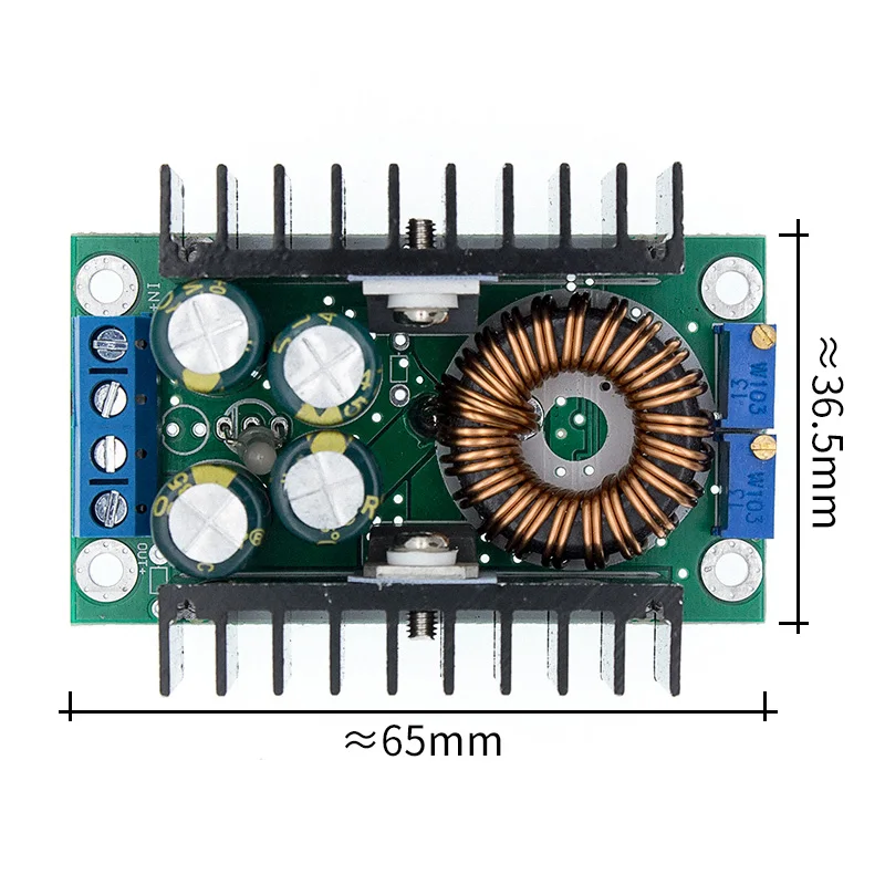 9A 300W 20 шт. DC-DC 9A 300 Вт CC CV XL4016 moule постоянное напряжение постоянного тока 5-40 В до 1,2-35 в модуль питания светодиодный драйвер - Цвет: 9A 300W