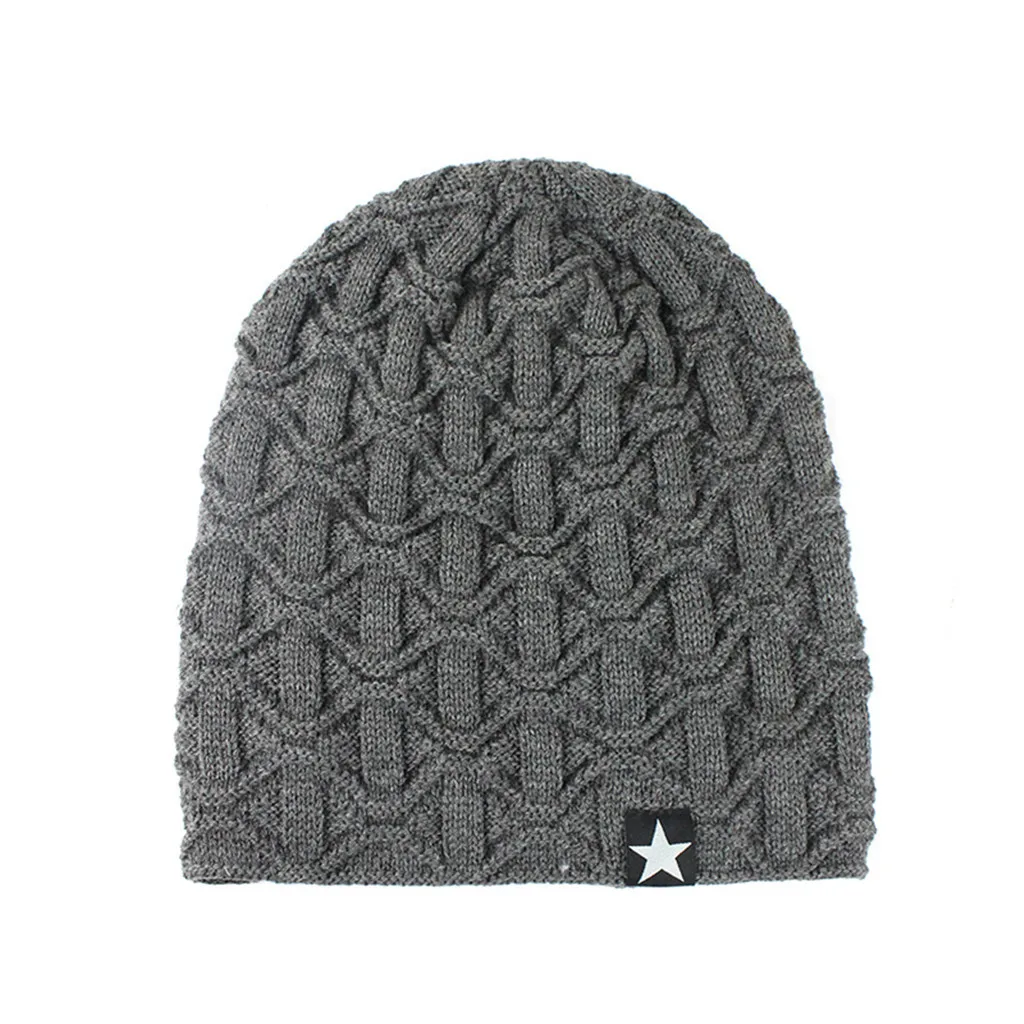 Men Women Baggy beanie Winter Trendy Warm Oversized Chunky Stretchy Slouchy Skully Hat gorros hombre invierno sombreros | Аксессуары для