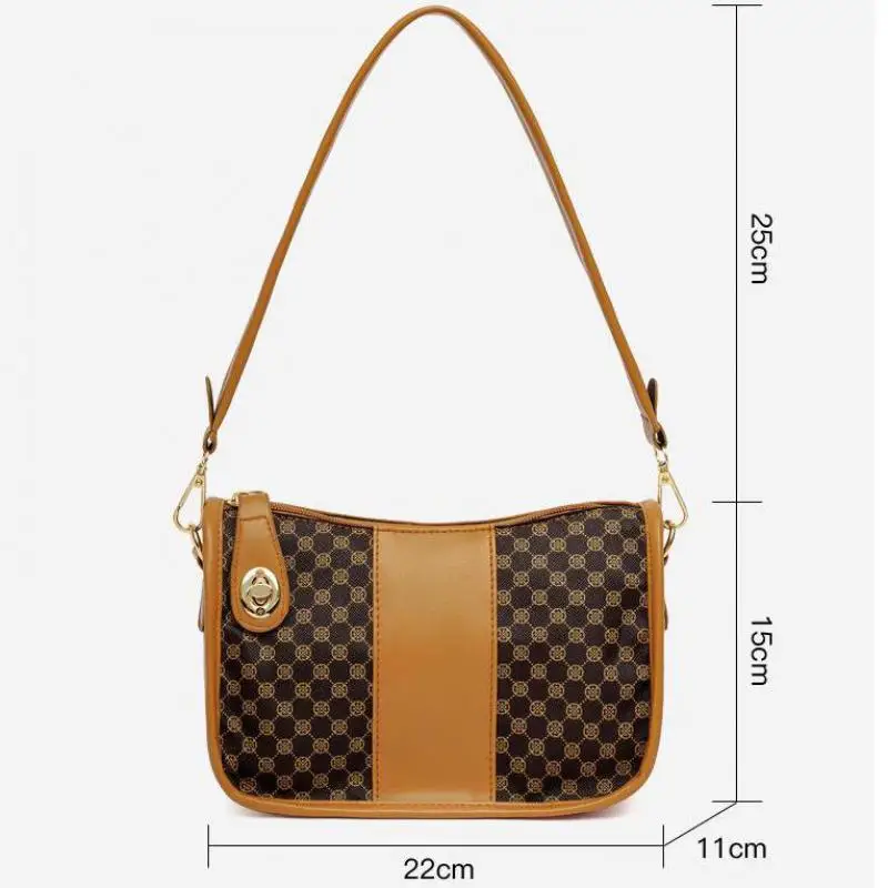 

Women Crossbody Bags Printing Vintage Bag Female 2021 New Fashion Women Bag Lady Handbag Pu Luxury Designer Handbags Woman