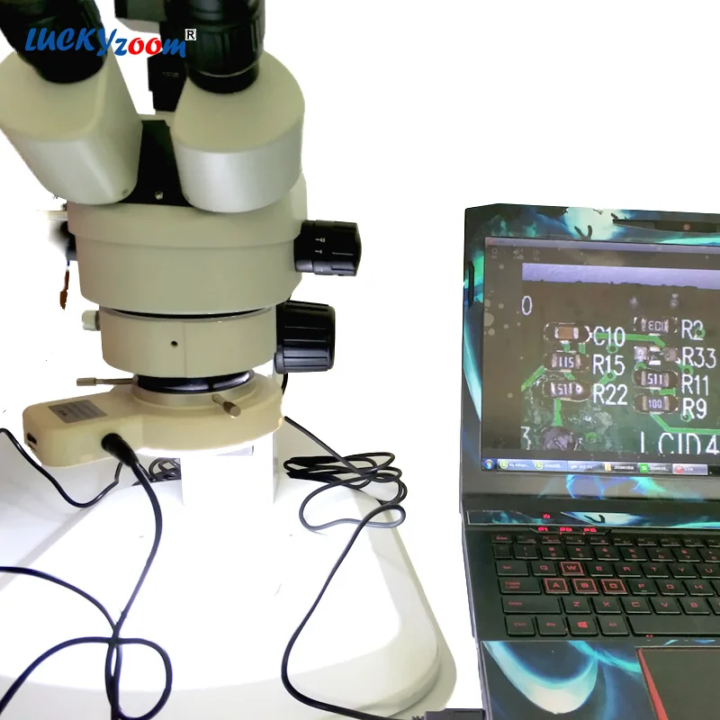Дистанционный 16 МП цифровой стерео микроскоп камера 1080P USB CMOS Panasonic видеокамера