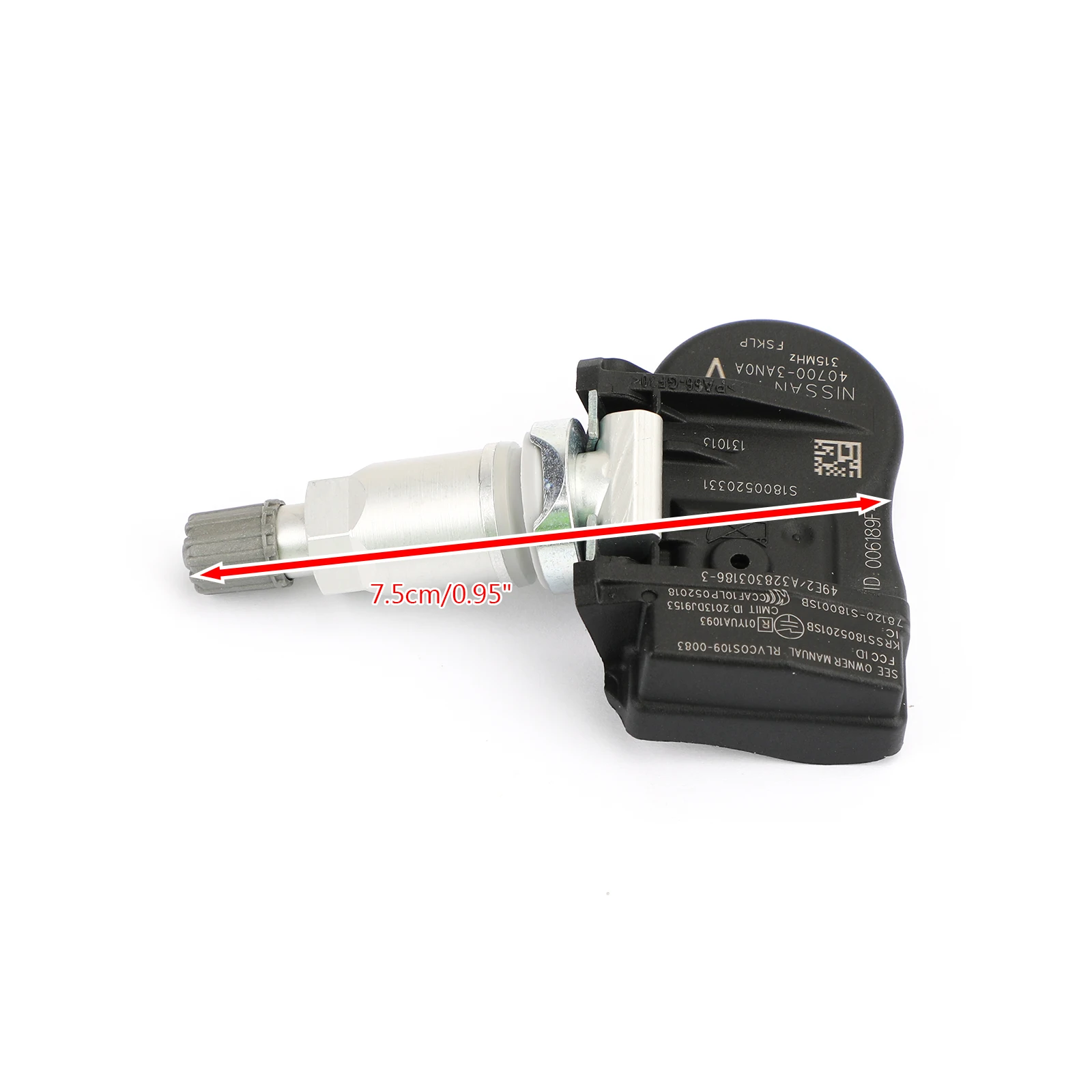 Датчик давления в шинах Artudatech 1X 40700-3AN0A TPMS для Nissan Frontier Sentra автомобильные