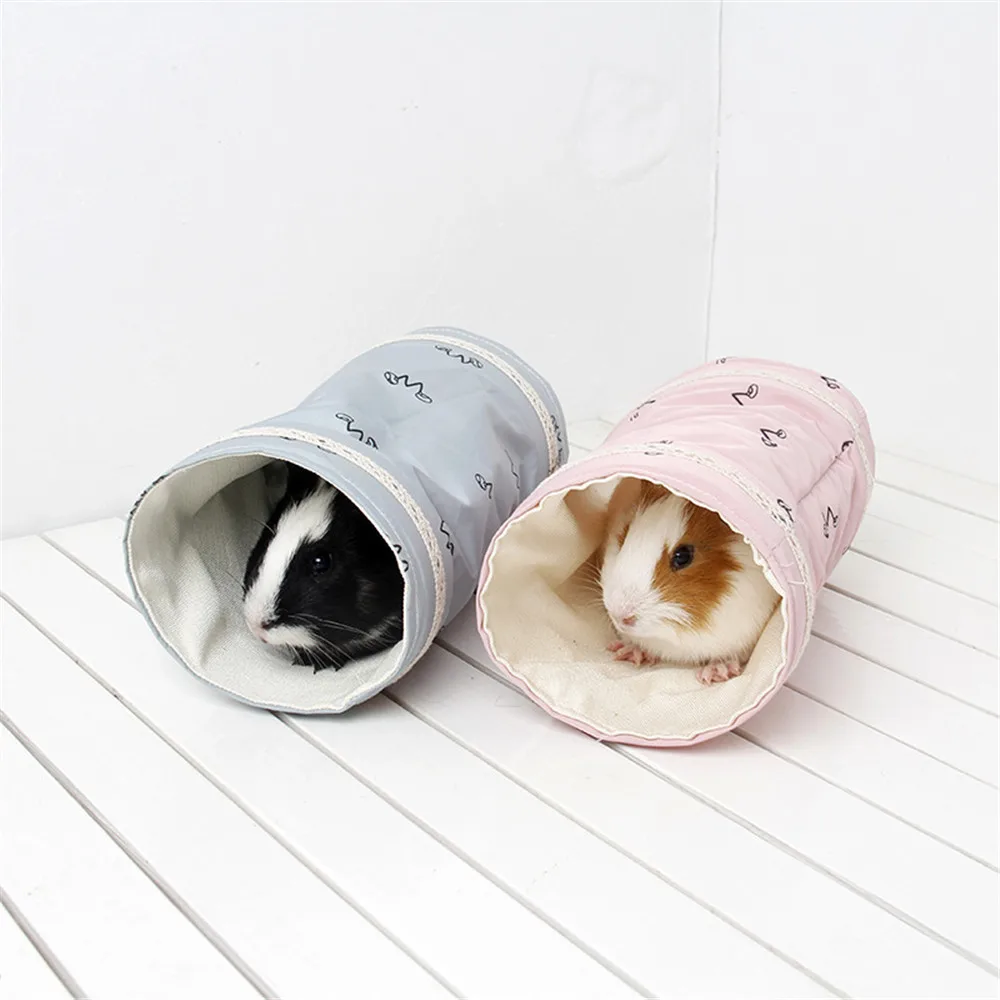 Маленький туннель для животных трубы Гвинея свинка хомяк Упражнение трубки