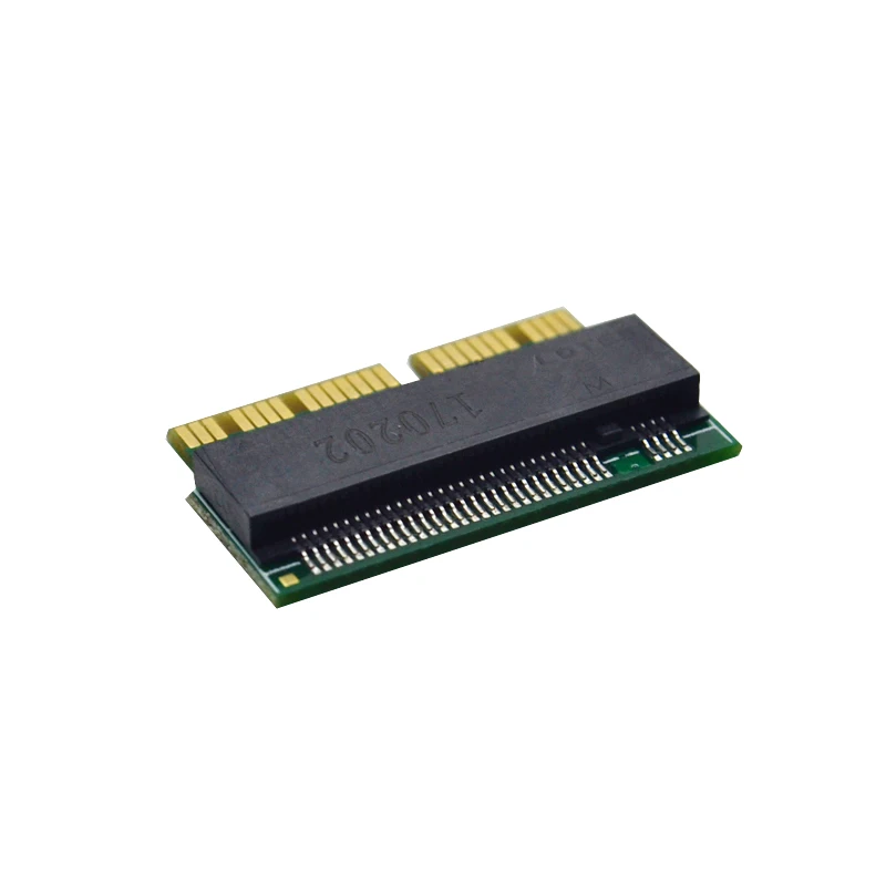 Карта адаптера M key M.2 PCI-e NVMe SSD для MACBOOK Air A1465 A1466 Pro A1398 A1502 A1419 NGFF на MD711 MD712 2013 2014 |