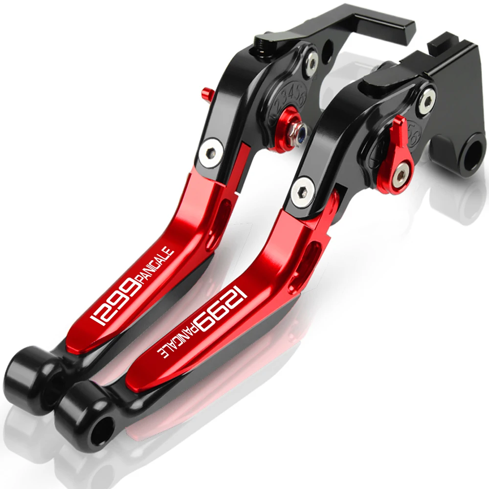 Для DUCATI 1299 Panigale SR 2015 2016 2017 2018 Мотоцикл Рулевая колонка Складная удлиненная Регулируемая мото сцепление тормоза рычаги.