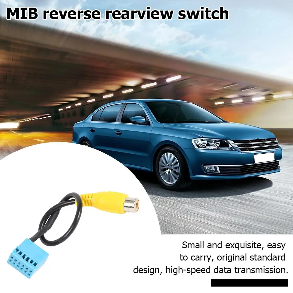 Автомобильный Кабель MIB RVC для камеры заднего вида Сменный Адаптер Volkswagen Golf VI Jetta 5