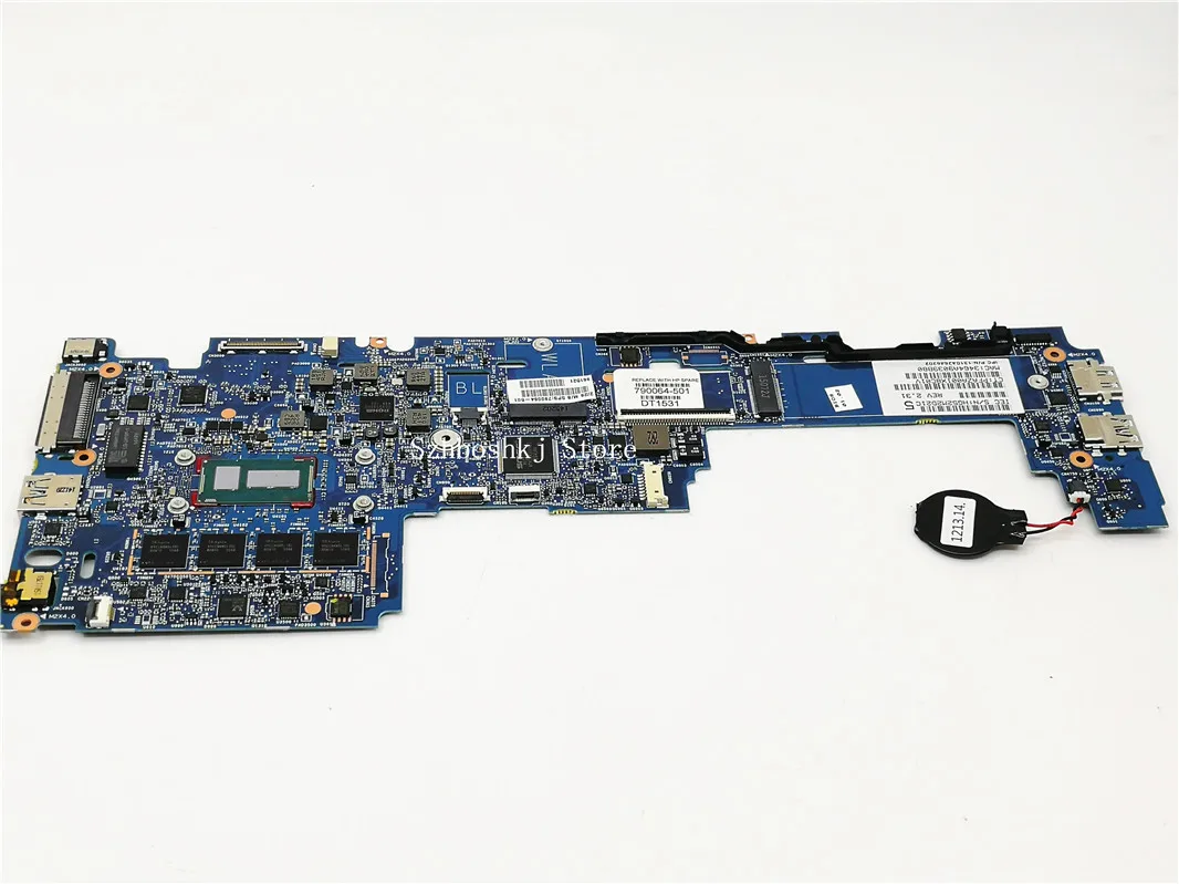 790064 001 601 501 для hp EliteBook Фолио 1020 G1 G2 Тетрадь PC материнская плата M 5Y71 Процессор