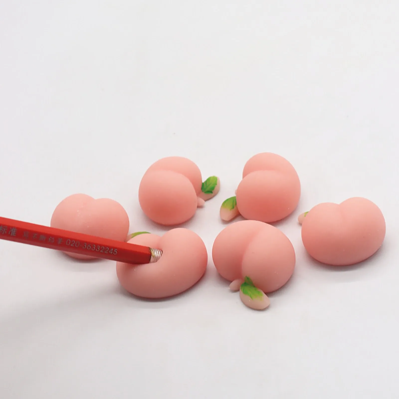 

10pcs/set Mini Peach Toy Soft Anxiety Relief Cute Novelty Stress Vent Tool Stress Fidget Toys For Kids Adults Stress Relief Toys