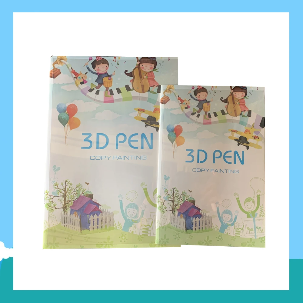 22patterns + 40patterns 3D Pen Template Pattern Book Album With Graffiti Film Drawing Board For Myriwell Sunlu Tool Parts | Компьютеры и