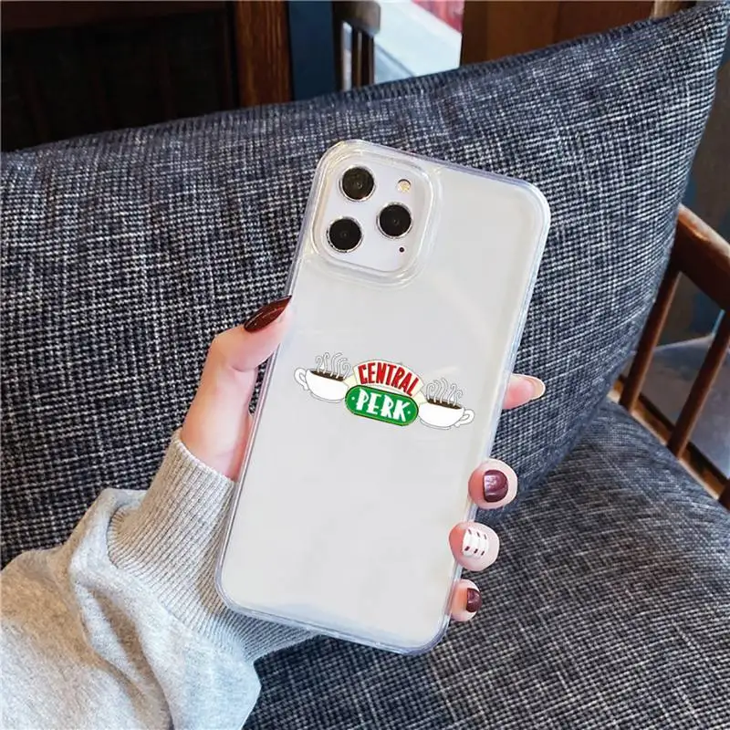 

friends Phone Case Transparent for iPhone 12 11 mini pro XS MAX 6 6S 8 7 Plus X 5S SE 2020 XR