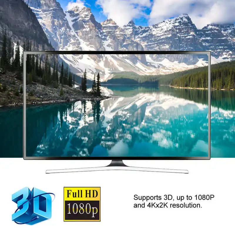 Двунаправленный преобразователь HDMI переключатель разделитель видео 1 вход 2