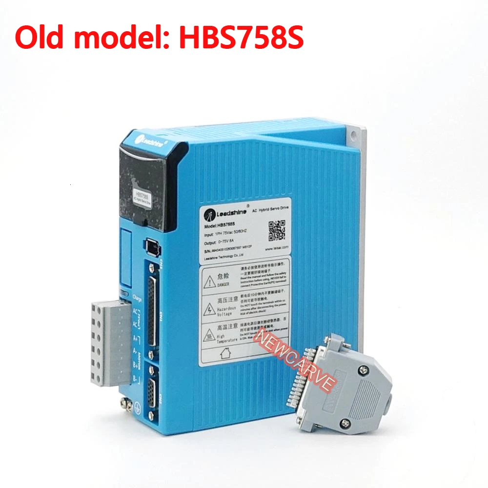 Гибридный сервопривод шаговый Драйвер Leadshine HBS758S H2 758 2 фазный AC60 75V для NEMA34