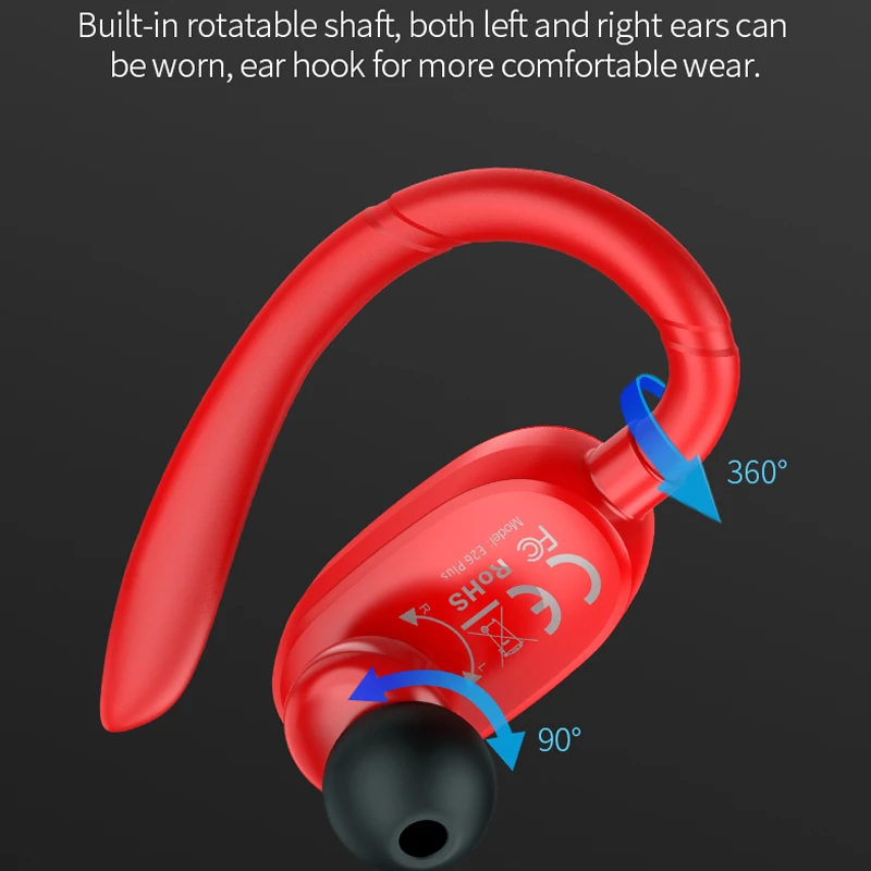 HOCO спортивные мини наушники bluetooth наушники гарнитура с супер басами Беспроводная гарнитура наушники Handsfree Mic для iphone X huawei P20